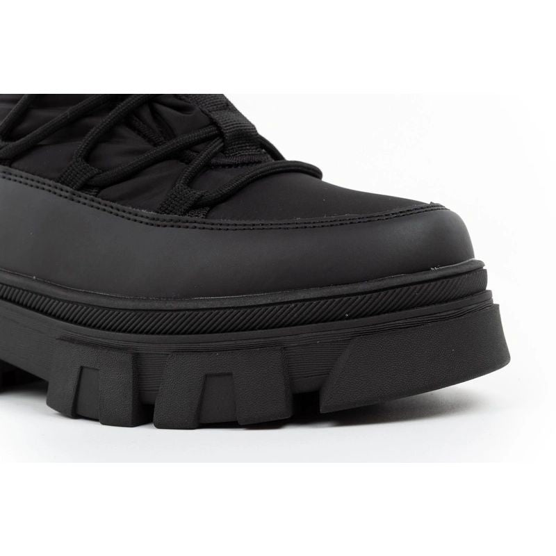 Lee Cooper Women’s Winter Boots, Black, Insulated Ankle Boots with Zip