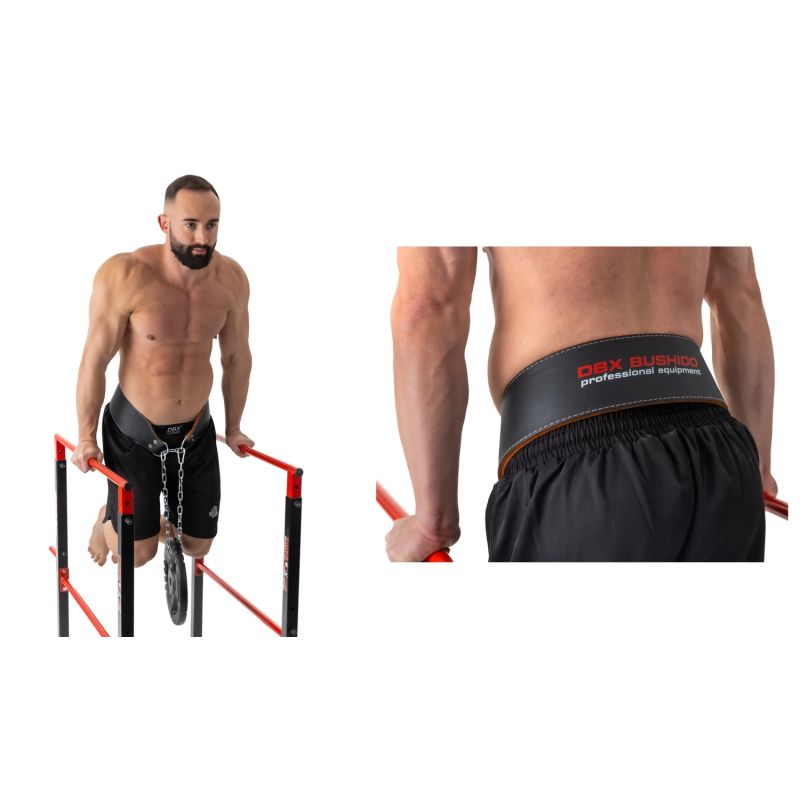 DBX-WB2 GENUINE LEATHER DIP BELT Pasy obciążeniowe - Dip Belt Your Sports Performance