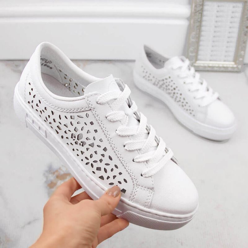 Rieker W RKR641 leather comfort shoes white Footwear/Lifestyle/Rieker Your Sports Performance