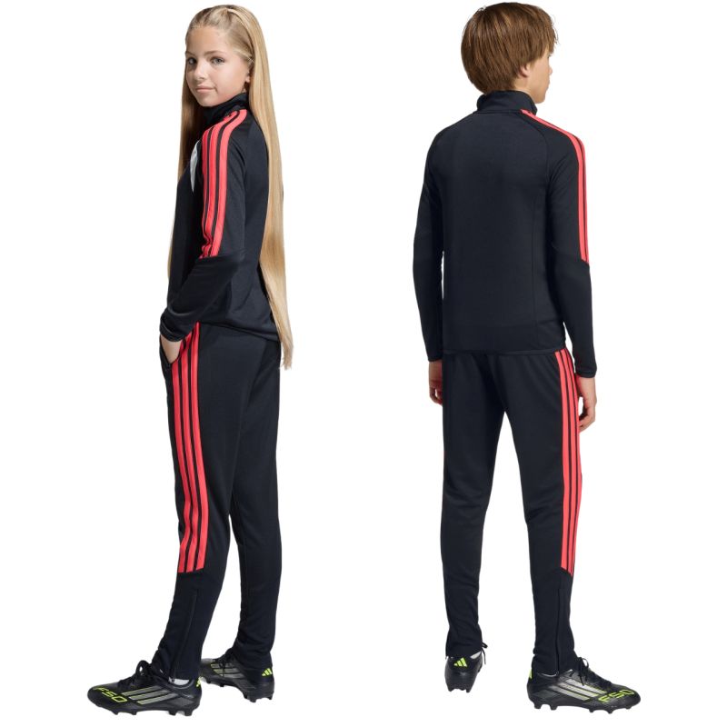 adidas Tiro 26 League Slim kids' pants black and red JY7115 adidas