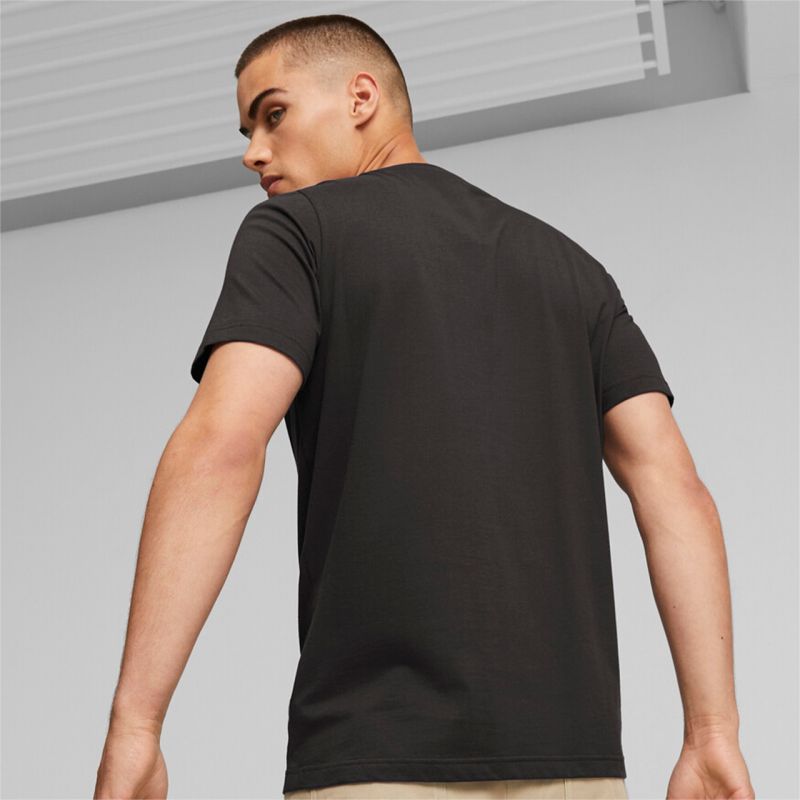 Puma ESS+ LOGO LAB Holiday Tee M 675922 01 Clothing/Lifestyle/T-shirts Puma