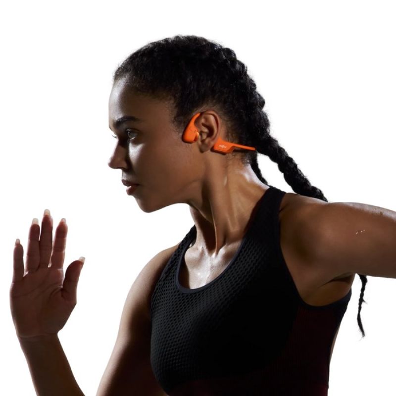 Shokz Openrun Pro 2 USB-C Wireless Bone Conduction Headphones Orange In preparation Your Sports Performance