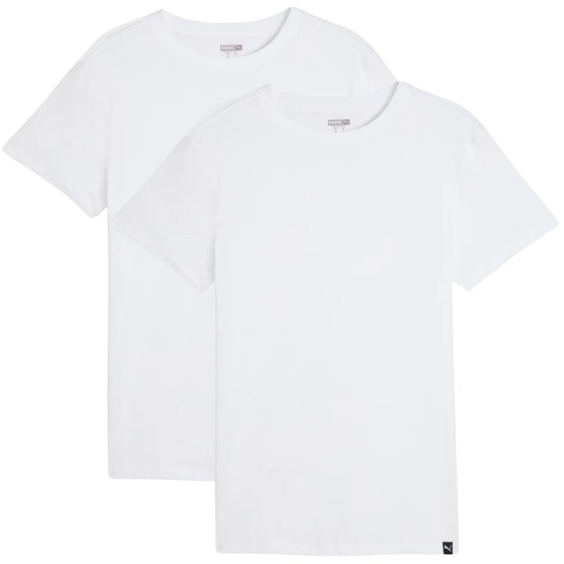 Puma Everyday Crew Neck Tee 2 Pack White 947245 02