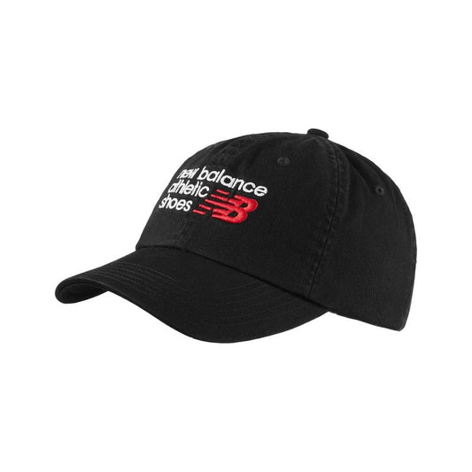 New Balance 6 Panel New Balance Athletic Cap LAH43016BK Clothing/Multisport/New Balance New Balance
