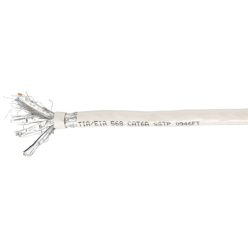 Cat6A S/FTP 4P23 Installation Cable 305.00m Gray LSZH Kable, gniazda i wtyki/Kable sieciowe Your Sports Performance