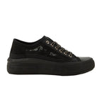 Lee Cooper women's sports shoes sneakers black platform lace Lee Cooper