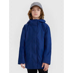 Children's transitional raincoat with rubber coating 4F 4FJWSS25TJACU213-31S *Kategoria tymczasowa Your Sports Performance