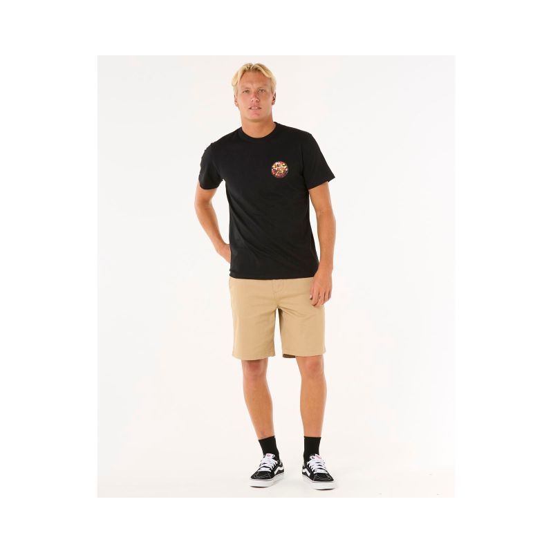 RIP CURL Wettie Passage Icon Tee Black