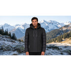 Men’s jacket Geographical Norway BEACHWOOD NO CONSTRAST BLACK-BLACK DB MEN 068 (WZ7433H/GN-BLACK / BLACK)