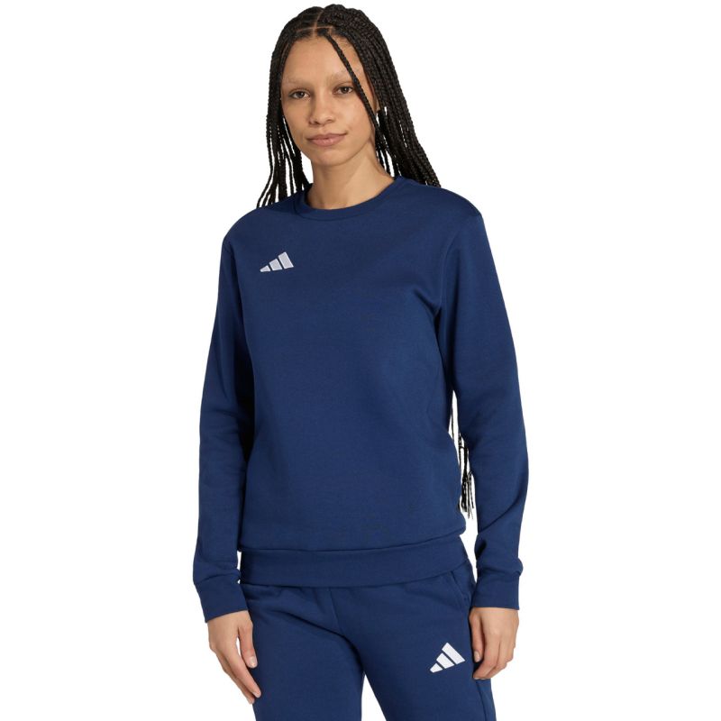 Women's adidas Entrada 26 Sweat Top navy blue KB3952