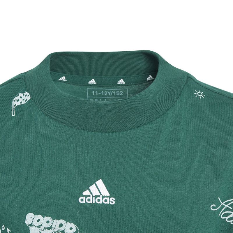 T-shirt adidas Bluv Q3 AOPT Jr. IA1562 Clothing/Lifestyle/T-shirts Adidas