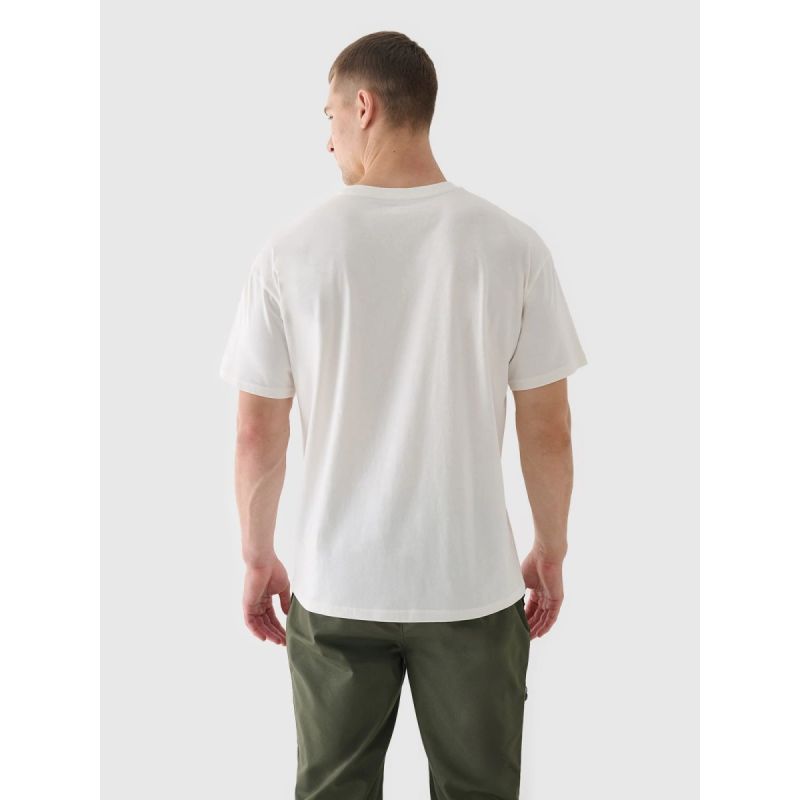 Smooth unisex oversize T-shirt 4F 4FRAW24TTSHU2672-12S 4f