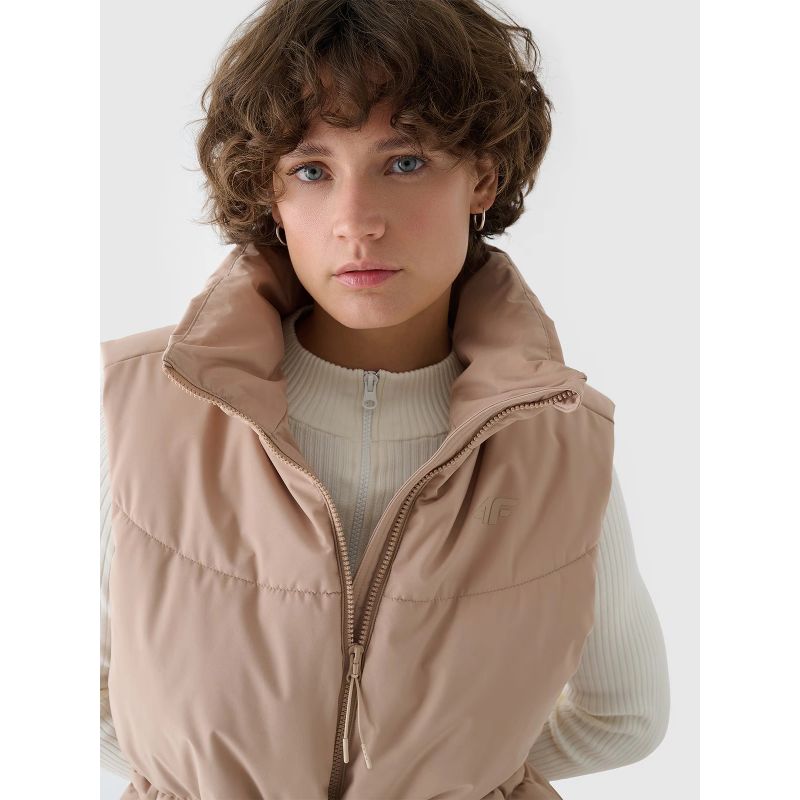 Women's down vest with synthetic filling 4F 4FWAW24TVJAF135-83S *Kategoria tymczasowa Your Sports Performance
