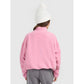 4FWarm oversize fleece with stand-up collar for girls 4F 4FJRAW25TFLEF441-54S 4f