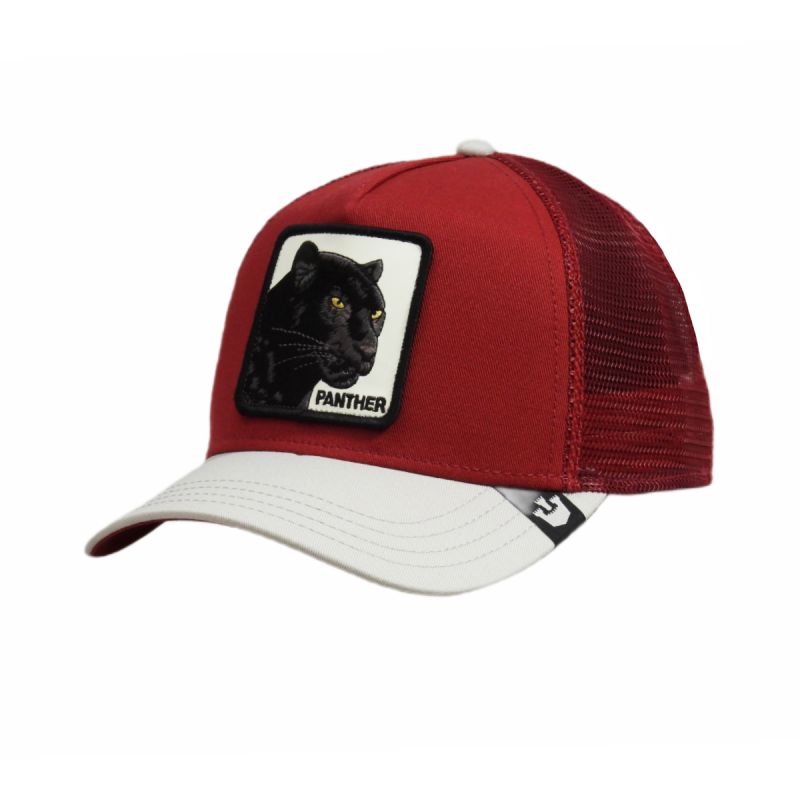 Goorin Bros. The Black Panther Maroon Trucker Cap - 101-0381-BUR Odzież/Czapki/Czapki z daszkiem Your Sports Performance