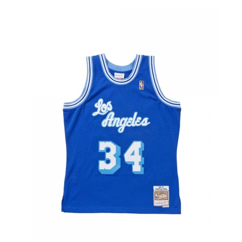 Mitchell &amp; Ness NBA Swingman Los Angeles Lakers Shaquille O'Neal M T-shirt SMJYAC18013-LALROYA96SON Clothing/Lifestyle/T-shirts/Mitchell & Ness Your Sports Performance