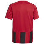 adidas Striped 24 Kids T-Shirt Red and Black IW2131 In preparation Your Sports Performance