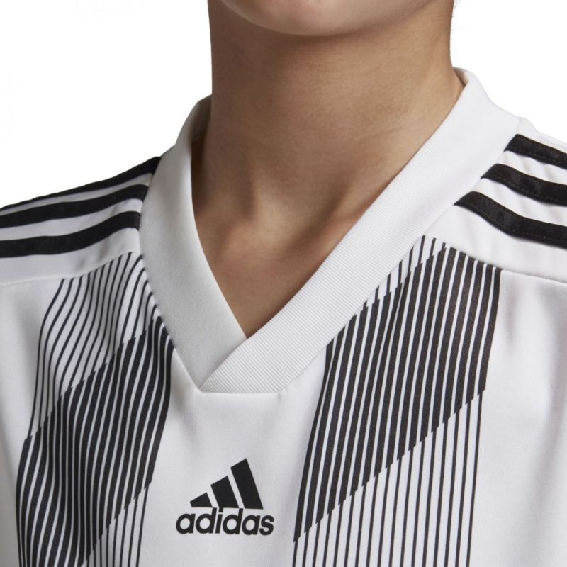 Adidas Striped 19 Jr DU4398 Tee Clothing/Football Adidas