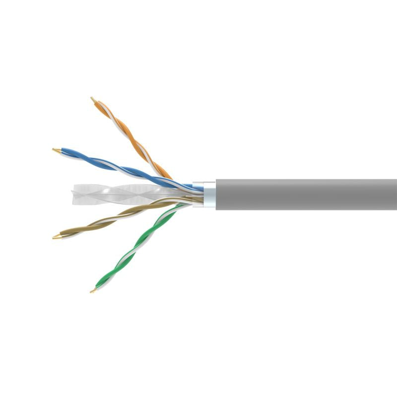 Installation Equipment Cat6 F/UTP ECA Cable 305.00m Gray LSZH Kable, gniazda i wtyki/Kable sieciowe Your Sports Performance
