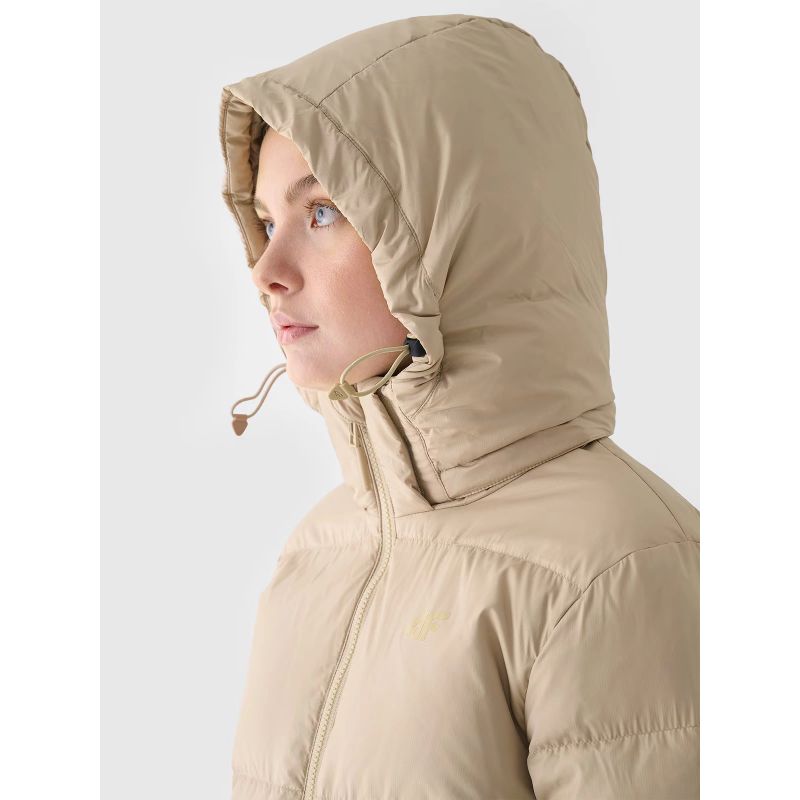 Women's winter down jacket with natural filling 4F 4FWAW24TDJAF481-83S 4f