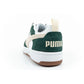 Puma Rebound v6 men's sports sneakers fashionable comfortable white green Puma