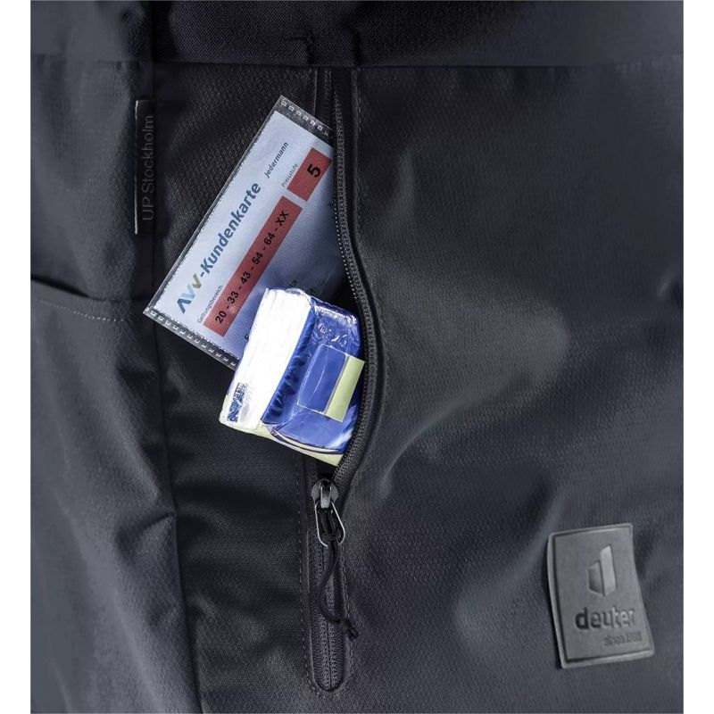 Deuter UP Stockholm Backpack Hiking Backpack Black Polyester Survival/Torby, plecaki, organizery Your Sports Performance