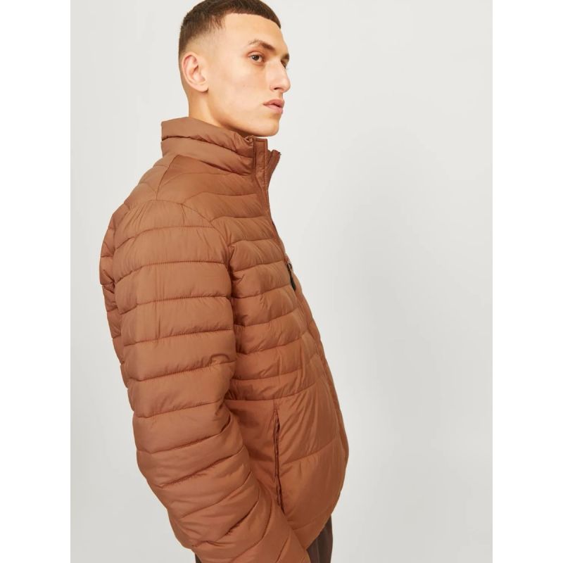 Jack&amp;Jones Jjestate Packable Puffer Hood Noos M 12256985MOCHABISQUE Clothing/Outdoor/Jack & Jones Your Sports Performance