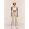CASALL Aria Turn Up Straight Jogger Women's Pants, Beige