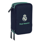 Real Madrid pencil case with equipment triple filled pencil case 37 pcs 412557857 Real Madryt