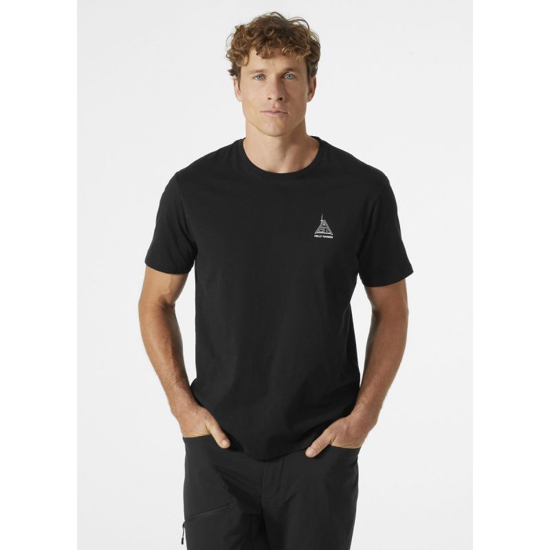 Helly Hansen men's t-shirt F2F ORGANIC COTTON TEE 2.0 63340 990 In preparation Your Sports Performance