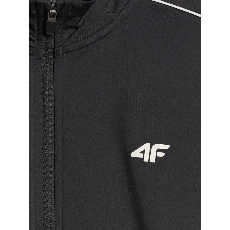 Girls' loose sports sweatshirt without hood 4F 4FJRSS26TSWSF3057-20S