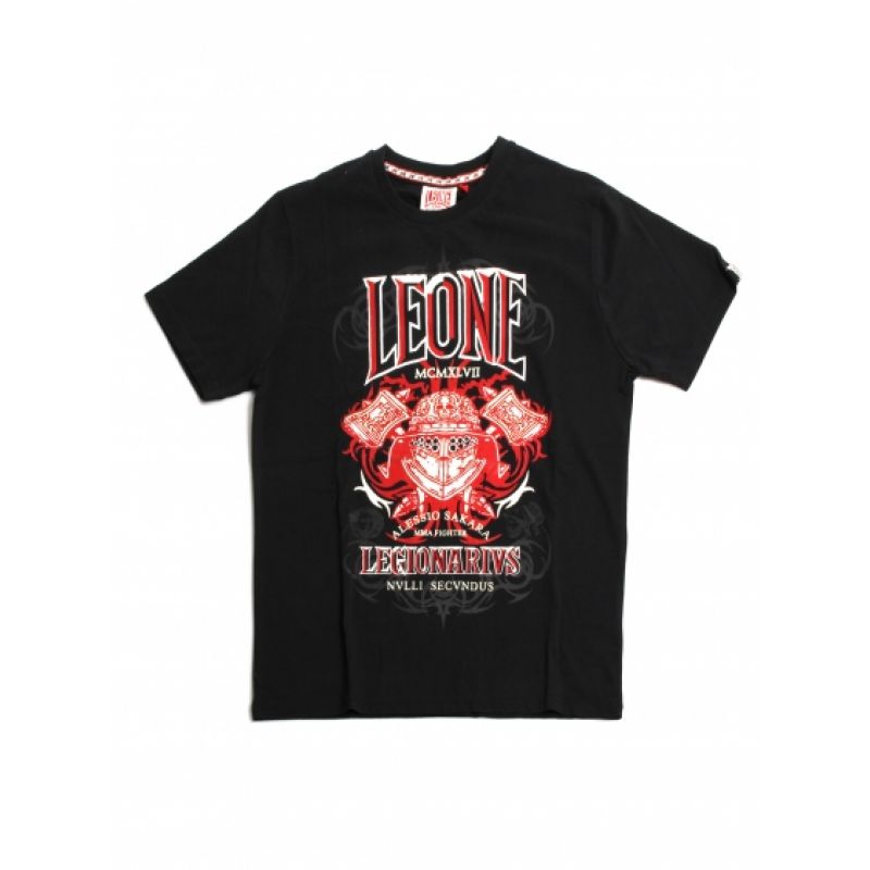 Men's T-shirt LEONE LEGIO04 black "XL" In preparation Your Sports Performance