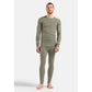 Odlo BL TOP crew neck l/s ACTIVE WARM long sleeve thermal underwear size L Gray Odzież militarna/Bielizna termoaktywna Your Sports Performance