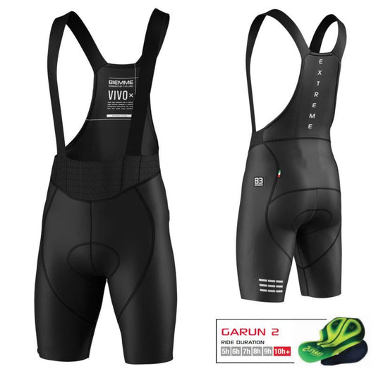 Biemme VIVO EXTREME Shorts Black 3XL Biemme/Spodenki/Męskie Your Sports Performance