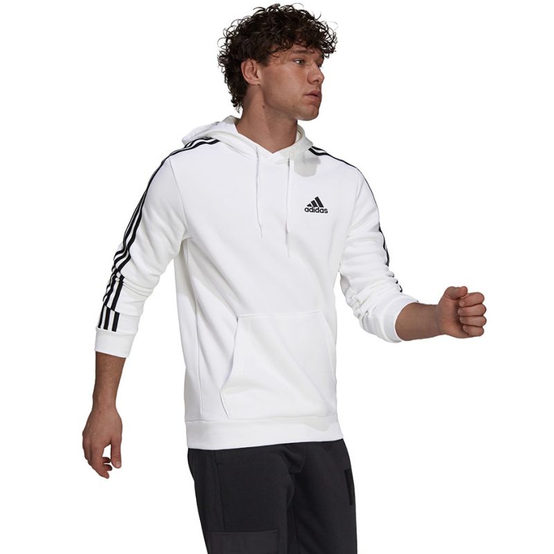 Adidas Essentials Fleece 3-Stripes Hoodie M GU2522 Clothing/Lifestyle Adidas