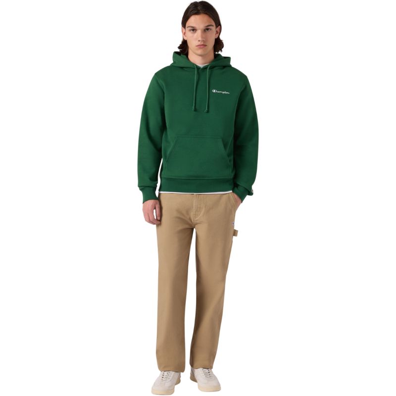 Champion Hooded Sweatshirt Men's Green 221790 GS559