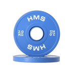 Olympic Bumper Plate 2x2kg Blue HMS CBRS20 In preparation Your Sports Performance