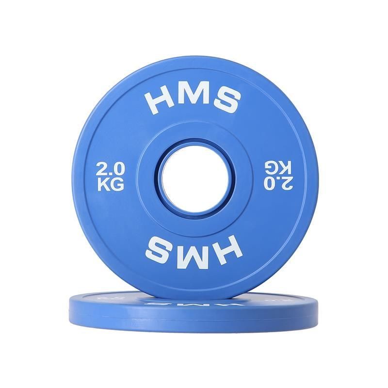 Olympic Bumper Plate 2x2kg Blue HMS CBRS20 In preparation Your Sports Performance