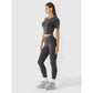 Women's knitted leggings 4F 4FRAW24TTIGF250-20S *Kategoria tymczasowa Your Sports Performance