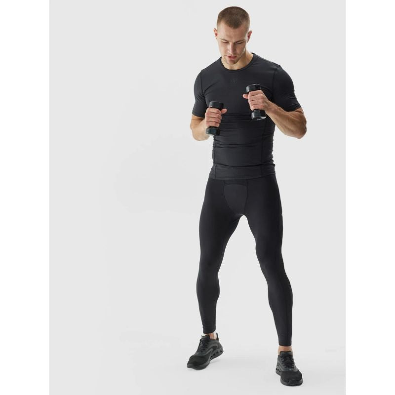 4F Men's Mid-Rise Training Leggings 4FWAW24TFTIM273-20S *Kategoria tymczasowa Your Sports Performance