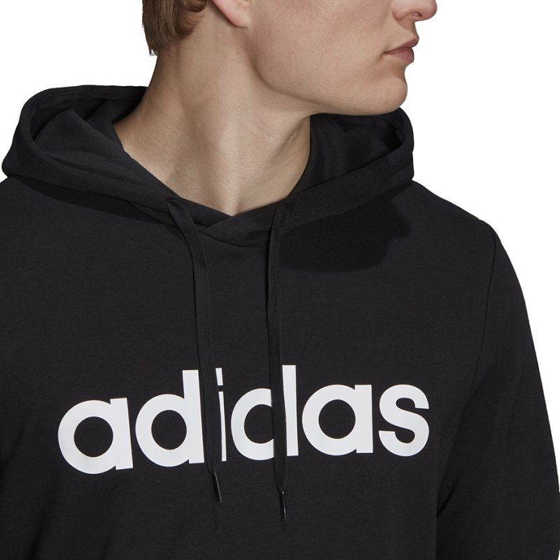 adidas Essentials French Terry Linear Logo Hoodie M GK9064 Clothing/Training Adidas