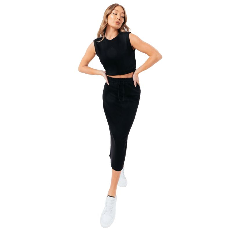 Justhype Sweat Midi Skirt Loungewear Set W LABON008 Clothing/Lifestyle Your Sports Performance