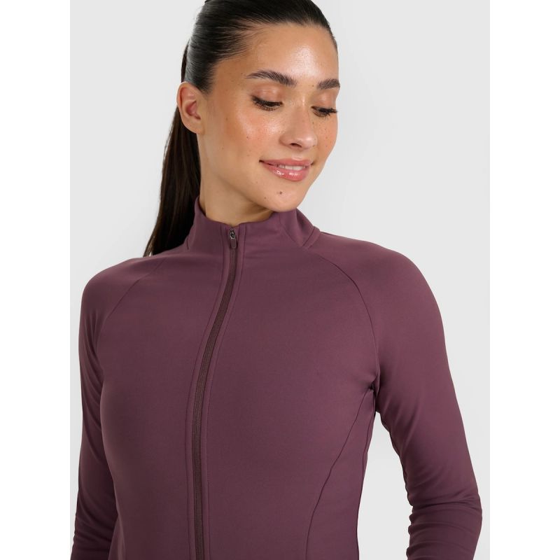 Women's slim quick-drying training sweatshirt 4F 4FRAW25TFSWF0808-81S 4f