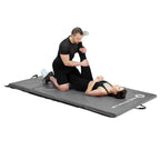 Folding gymnastic mattress gray 2400x1200x50mm HMS MGS01 In preparation Your Sports Performance