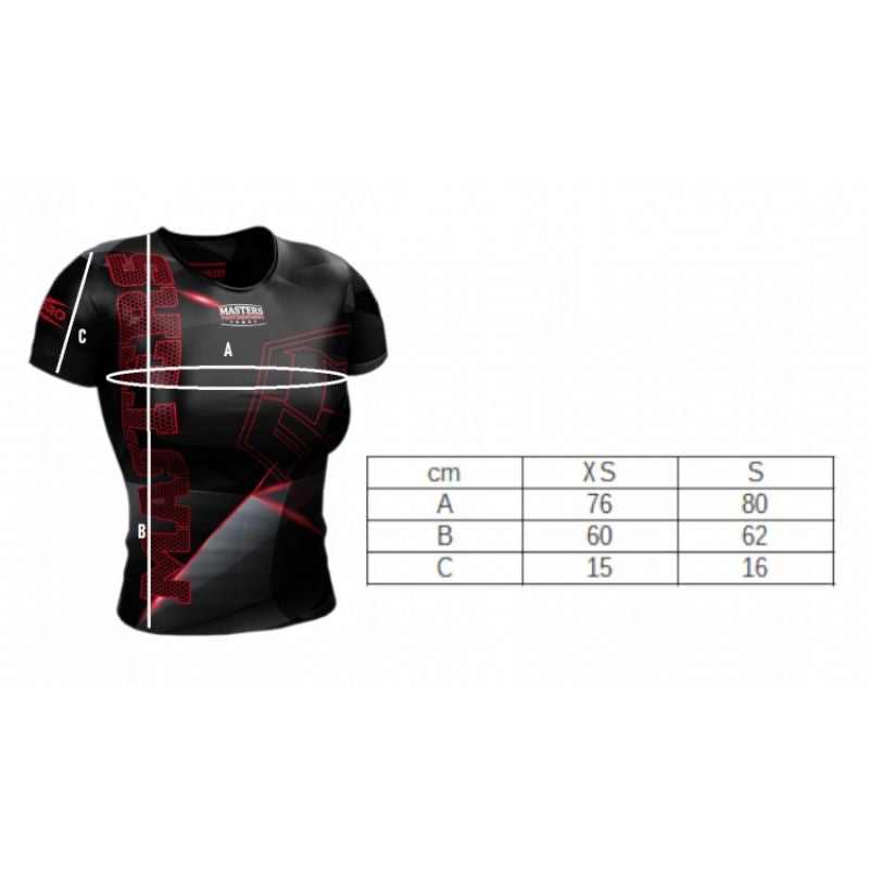 MFC "MSTRS-BLACK" Women's Training T-shirt In preparation Your Sports Performance