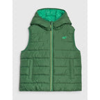 Boy's down vest with synthetic filling 4F 4FJRAW25TVJAM324-41S 4f