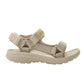 Lee Cooper women's shoes velcro sandals for summer on the beach, light beige cream Lee Cooper