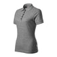 Reserve Women's Polo Shirt (Dark Gray Melange (Brand Label)) In preparation Your Sports Performance