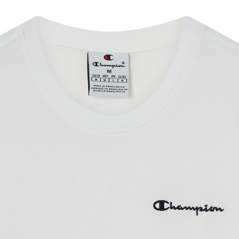 Men's Champion SS Tee white 221798 WW001 In preparation Your Sports Performance