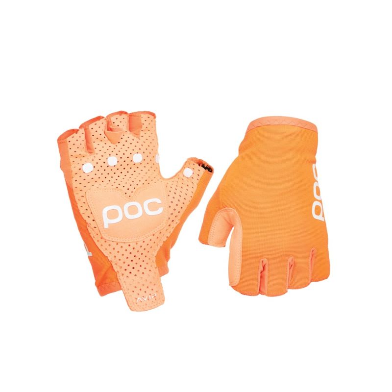 POC AVIP Glove Short Cycling Gloves - Zink Orange Size: XS In preparation Your Sports Performance